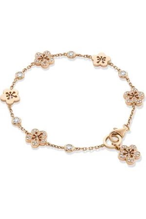 Boodles And Diamond Blossom Charm Bracelet