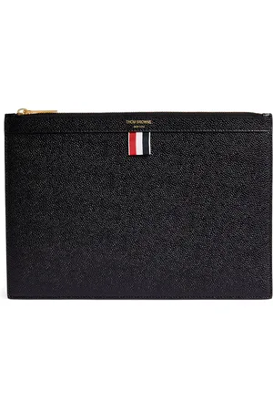 Thom Browne Small Leather Pouch