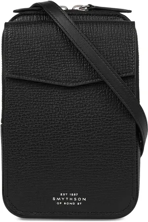 SMYTHSON Leather Cross-Body Pouch