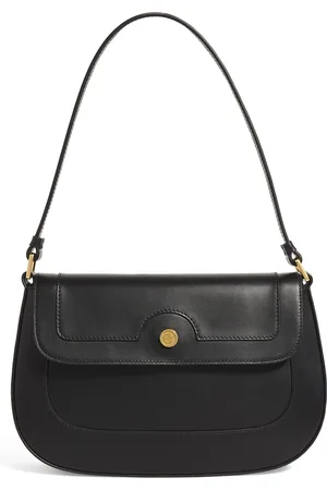 HARRODS Leather Shoulder Bag