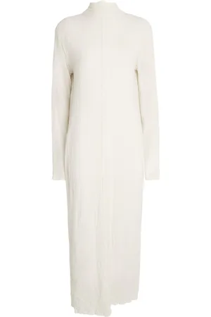 Issey Miyake Karami Wool Maxi Dress