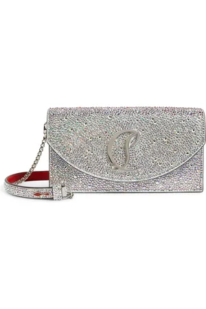 Christian Louboutin Loubi54 Small Strass Clutch Bag