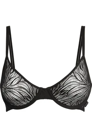 Calvin Klein Sheer Marquisette Demi Bra