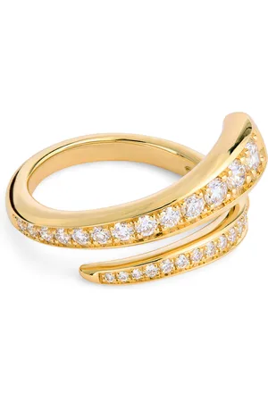 Emily P. Wheeler Yellow and Diamond Wrap Ring