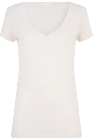 SKIN V-Neck Easy T-Shirt