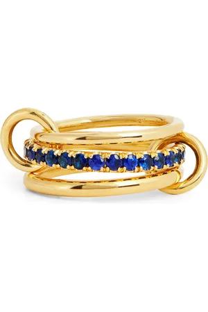 SPINELLI KILCOLLIN Yellow and Sapphire Petunia Ring