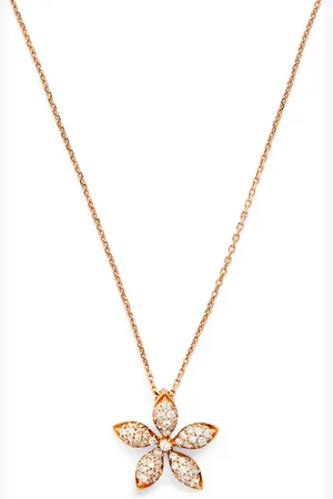 BEE GODDESS And Diamond Apple Seed Necklace