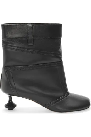 Loewe Leather Toy Panta Ankle Boots 45