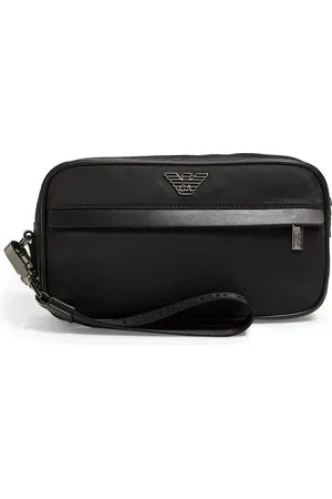 Emporio Armani Recycled Nylon Wash Bag