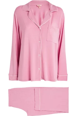 Eberjey Gisele Long Piped Pyjama Set