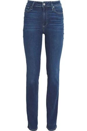 Paige Hoxton Mid-Waist Straight Jeans