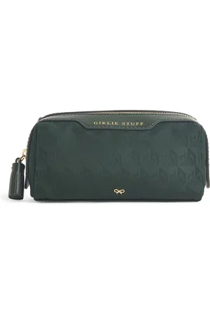 Anya Hindmarch Logo Jacquard Girlie Stuff Pouch