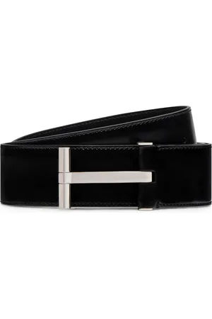 Tom Ford Leather Classic T Belt