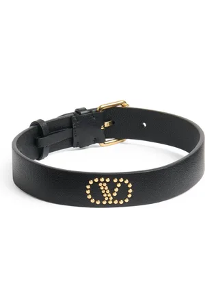 VALENTINO GARAVANI Leather Vlogo Choker