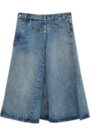 Loewe Deconstructed Denim Skirt