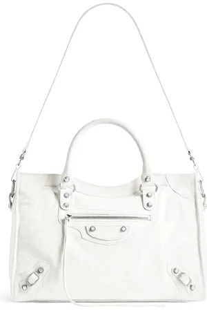 Balenciaga Medium Leather Le City Top-Handle Bag