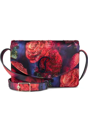 Christian Louboutin Loubi54 Embellished Floral Cross-Body Bag