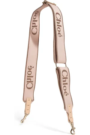 Chloé Logo-Embroidered Bag Strap