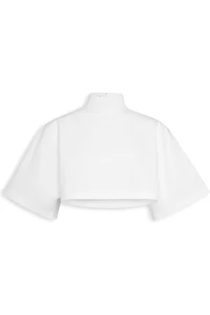 Alaïa High-Neck Crop Top