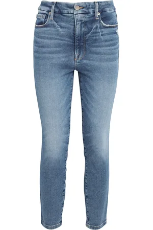 GOOD AMERICAN Good Waist High-Rise Skinny Jeans
