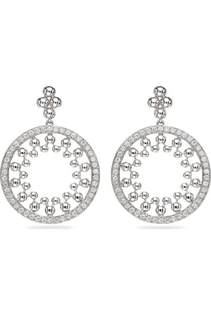 Boodles White and Diamond Circus Drop Earrings