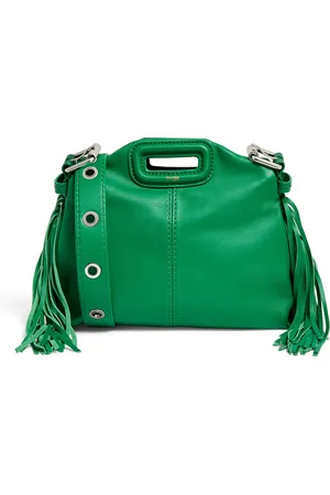 Maje Mini Leather Miss M Shoulder Bag