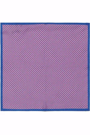 CANALI Silk Jacquard Pocket Square