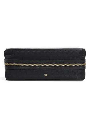 Anya Hindmarch Jacquard Logo Bathroom Cabinet Pouch