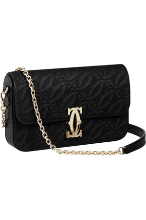 Cartier Leather Mini C de Shoulder Bag