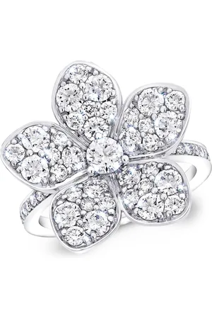GRAFF Gold and Diamond Wild Flower Ring