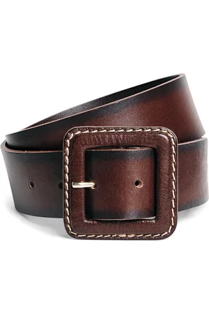 Max Mara Leather Buckle Belt