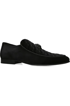 Kurt Geiger Quilted Velvet Hugh Loafers