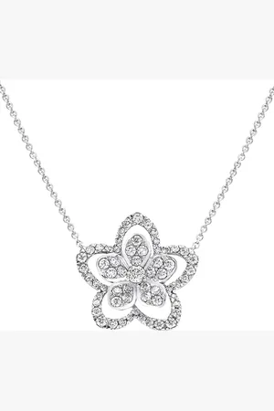 GRAFF Gold and Diamond Wild Flower Necklace