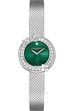 CHAUMET Stainless Steel and Diamond Hortensia Watch
