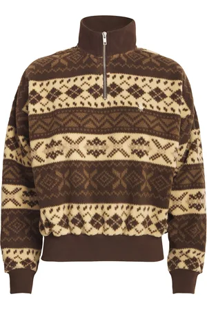 Ralph Lauren Fleece Fair Isle Sweatshirt