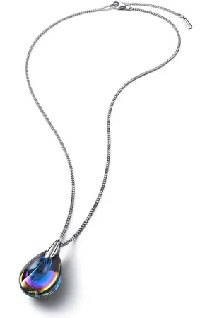 Baccarat Sterling Silver and Crystal Psydélic Scarabee Necklace