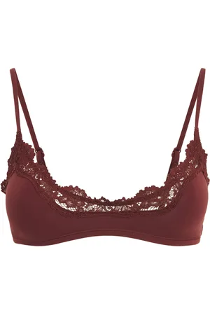 SKIMS Lace-Trim Fits Everybody Scoop-Neck Bralette