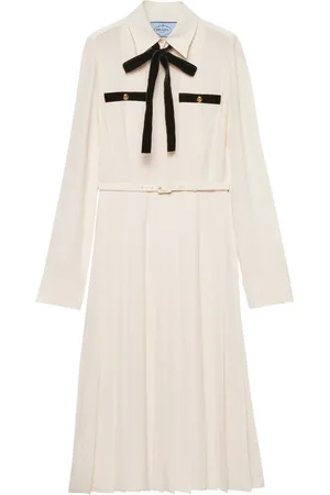 Prada Satin Sablé Maxi Dress