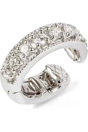 ANNOUSHKA White Dusty Diamonds Single Ear Cuff