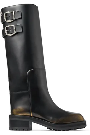Jimmy Choo Brooklyn 50 Leather Knee-High Boots