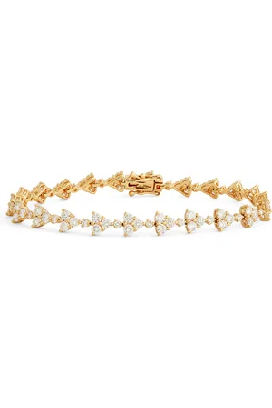 Anita Yellow and Diamond Triangle Bracelet