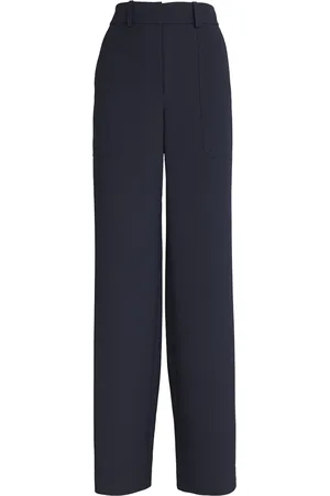 VERONICA BEARD Cole Wide-Leg Trousers