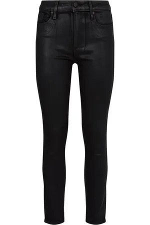 Paige Hoxton Coated Skinny Jeans