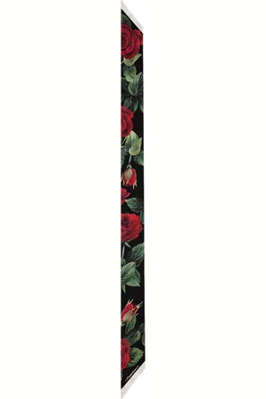 Dolce & Gabbana Rose Print Headscarf