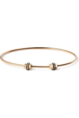 ANNOUSHKA Medium-Large Yellow and Sapphire Mythology Bangle