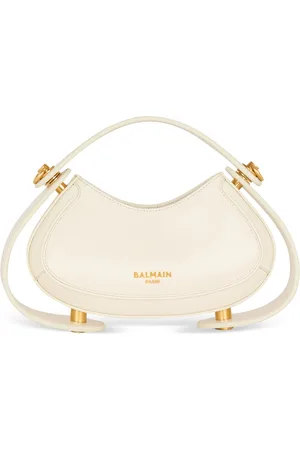 Balmain Small Leather Jolie Madame Top-Handle Bag