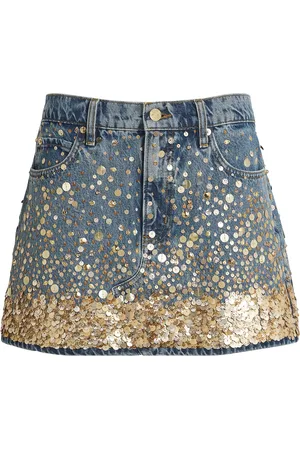 Frame Denim The Champagne Mini Skirt