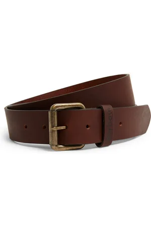 Barbour Matte Leather Belt