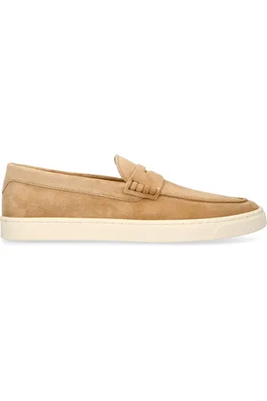 Brunello Cucinelli Suede Hybrid Loafers