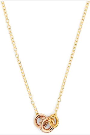 SPINELLI KILCOLLIN Yellow , Rose and Diamond Chain Necklace